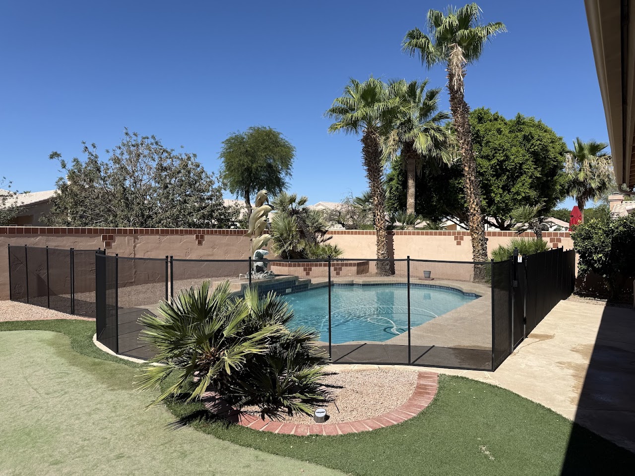 Clear Choice Pool Fence project